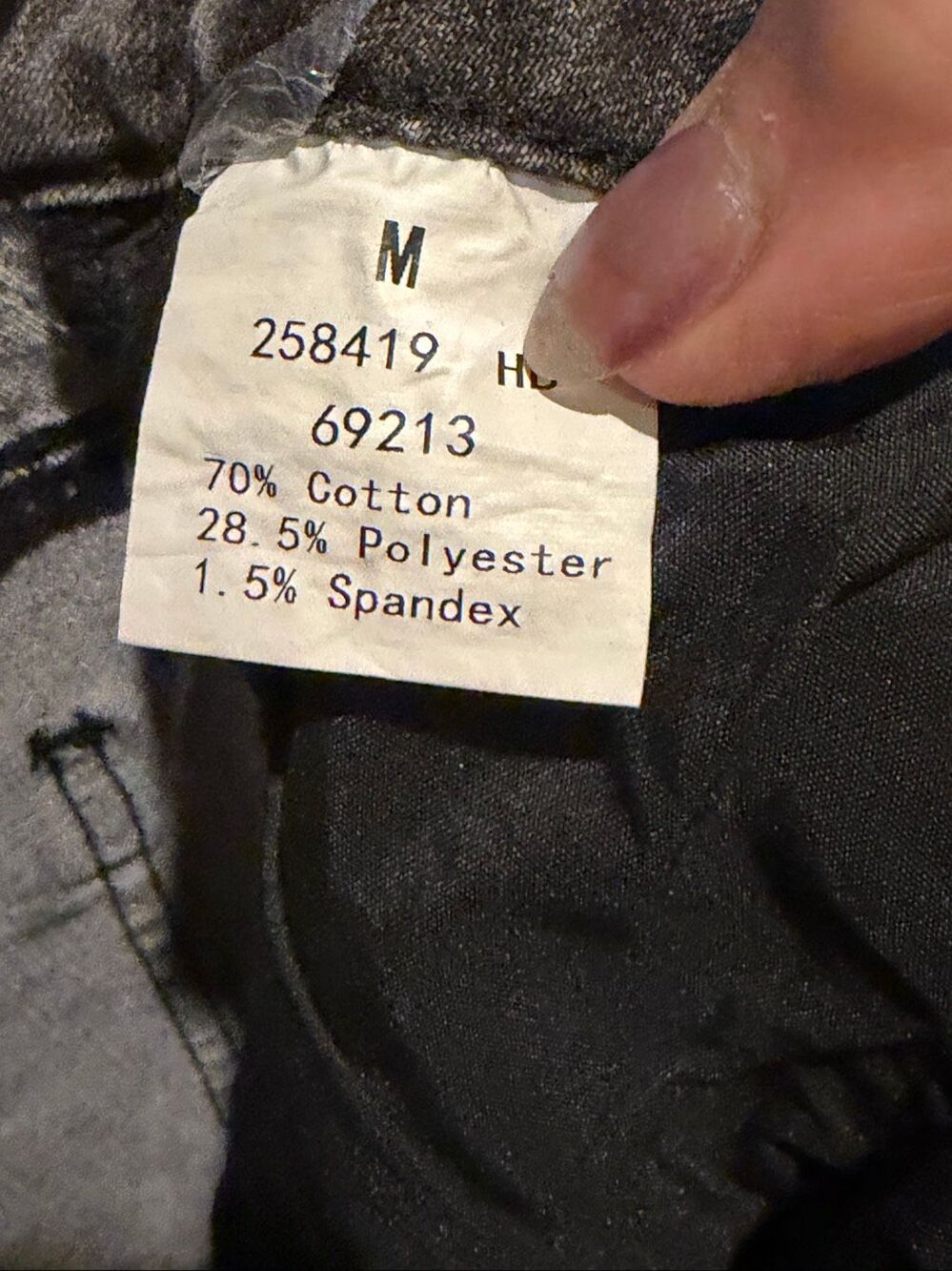 NWT Flamingals gray stone washed jeans - Picture 9 of 9